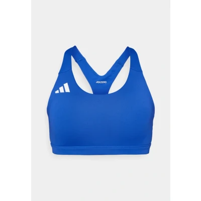 Image of adidas Performance Adizero Medium support sports bra, Women&#039;s, Size: SxA B, Team royal blue