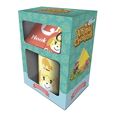 Image of TrAdE Shop Traesio NINTENDO ANIMAL CROSSING COFFRET CADEAU ISABELLE Black