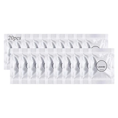 Image of 20Pcs Car Air Fresheners Refills, Fragrance Tablet, Vent Clip Replacement Set Pads Solid Scent Freshener Refill Tablets
