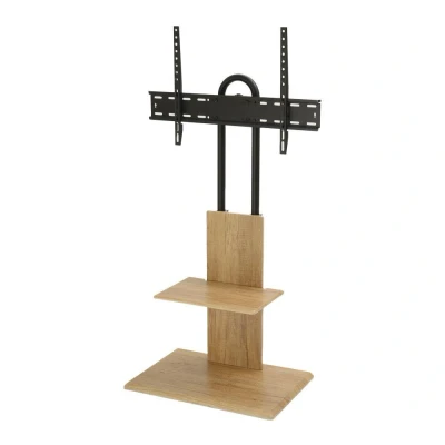 Image of Ttap Oak TV Stand with Bracket for up to 65 inch TVs