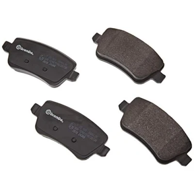 Image of 71772219, 77363607, 77364168 brake pad set BREMBO P 23 101 excl. wear warning contact with caliper screws accessories FIAT: Croma II Estate