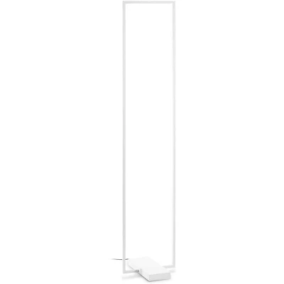 Image of Frame LED Integrated Floor Lamp White 3000Lm 3000K