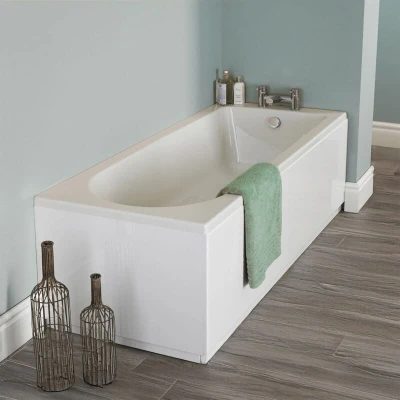Image of Hudson Reed Eternalite Barmby Single Ended Bath 1700 x 750mm BMON014