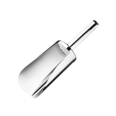 Image of Vogue Stainless Steel Scoop 1 Litre/35 oz, Silver, Hollow Handle, For Scooping Hot &amp; Cold Food, J180