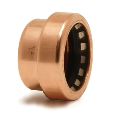 Image of Pegler VSH Tectite Sprint Push Fit Stop End 22mm 75592