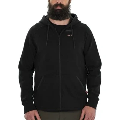 Image of Milwaukee M12hhbl4 0 12 V Akku Thermo Kapuzenpullover Herren (As3, Alpha, M, Regular, Unisex) Hooded Sweatshirt, Black, M