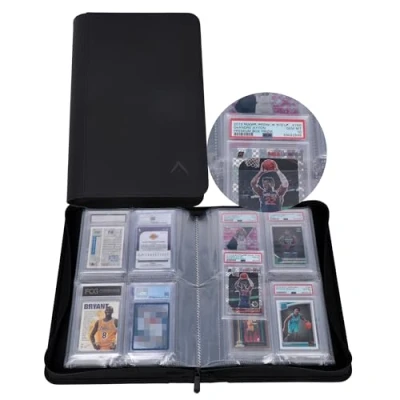 Image of Alteagle Graded Card Binder, Fits 48 PSA Sized Slabs, 4 Pocket Slab Binder for PSA, CGC, CSG, FGS and FCG Slabs