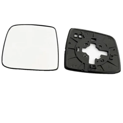 Image of Clip on Heated Base Wing Mirror Glass fits Hyundai i800 2008 to 2020 Right Driver Side
