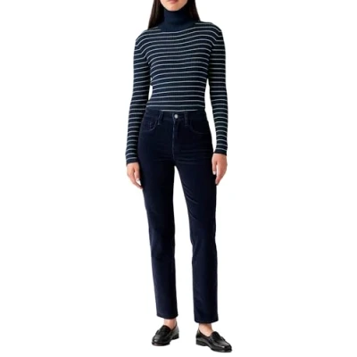 Image of Levi&#039;s Women&#039;s 724 High Rise Straight Jeans, Nightwatch Blue, 25W x 30L