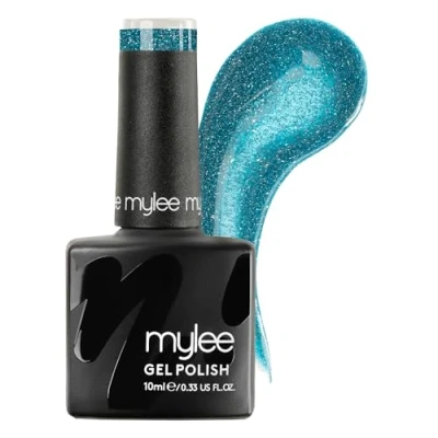 Image of Mylee Reflective Gel Nail Polish 10ml [Mamma Mia] UV/LED Soak Off Art Manicure Pedicure for Professional, Salon &amp; Home Use [Spotlight Range] Long Lasting Easy to Apply