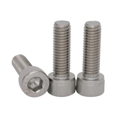 Image of M9 M9*40/45/50/80mm M9x40/45/50/80mm 1.25mm Pitch 304 Stainless Steel Allen Head Cap Screw Inner Hex Hexagon Socket Bolt(Size:40mm)