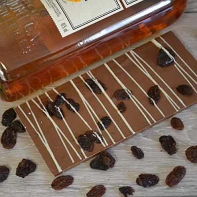 Image of Milk Chocolate Rum &amp; Raisin Inclusion Bar (3 Bars)