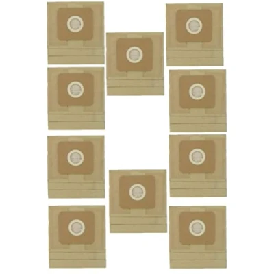 Image of FIND A SPARE Strong Double Lined Paper Dust Bags for Argos Value VC 06 Vacuum Cleaner (Pack of 10)