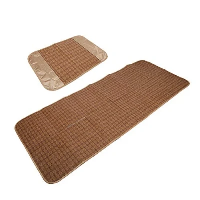 Image of Summer Sleeping Mat, Bamboo Fine Workmanship Cool Mat Classical Design Cooling Mattresses, Thorn‑free for Home Bedroom