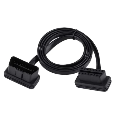 Image of Car OBD2 Extension Cable,16 Pin Male to Female Cable Diagnostic Adapter(100CM)
