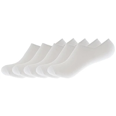 Image of Tom Franks Mens Multipack Sport Invisible Trainer Liners 7 11 5 Pack White