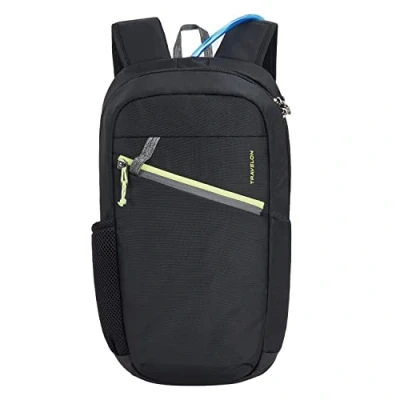 Image of Travelon Unisex&#039;s Anti Theft Greenlander 9l Backpack, Jet Black, 9&quot; W x 16&quot; H 5&quot; D