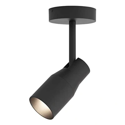 Image of Apollo Single Spotlight Matt Black, GU10