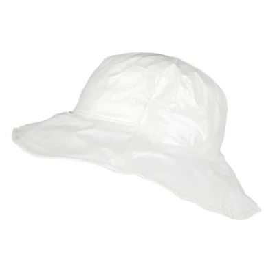 Image of Toutacoo, Wide Brimmed Vinyl Rain Hat (White)