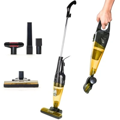 Image of Merlin 2 in 1 Mini Vacuum Cleaner Gold