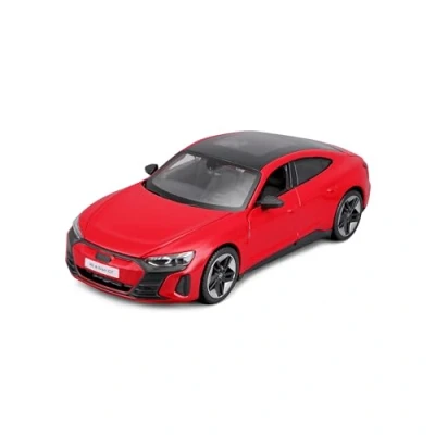Image of Maisto 2022 Audi E Tron GT Super Car 1:24 Scale Incredibly Detailed Replica Die Cast Collectible Model Vehicle, Red