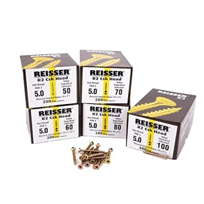 Image of Reisser R2 Special 5mm Wood Screw Bundle 1000 Pieces