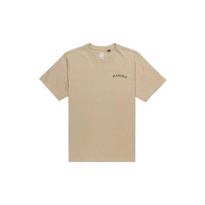Image of Element T Shirt Ancient Universe SS Young Mens Beige XL