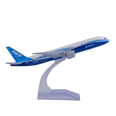 Image of Bswath Airplane Model 1:400 Scale Plane Alloy Diecast Airplanes for Gift and Collection (B787)