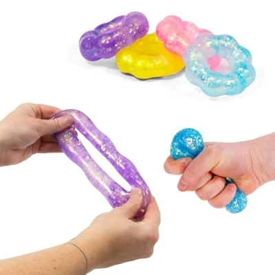Image of Tobar SCRUNCHEMS SENSORY RING Stress Squishball Toy