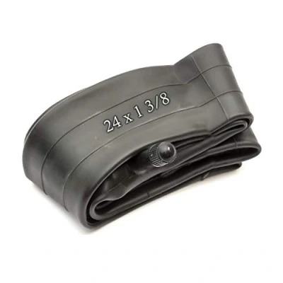 Image of Inner Tube 24 x 1 3/8 Straight Schradar Valve Bicycle