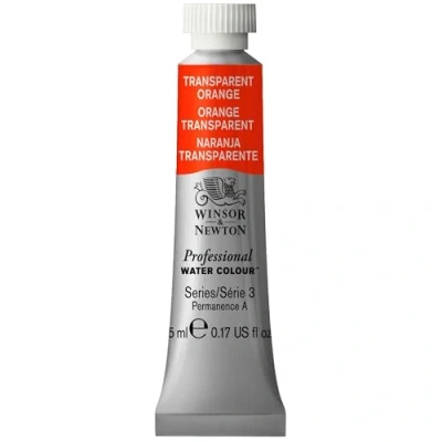 Image of Winsor &amp; Newton 5 ml Tube Professional Water Colour, Transparent orange