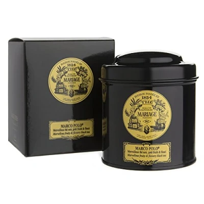 Image of Mariage Frères MARCO POLO® Black classical sealed 100gr canister / tin