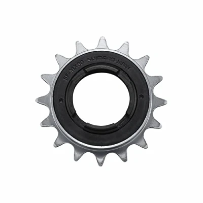 Image of Shimano Men&#039;s DX BMX Single Speed Freewheel Silver 16 Teeth, Silver, Teeth UK
