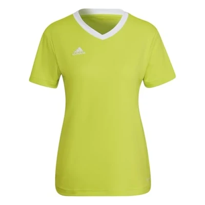 Image of adidas Women&#039;s Entrada 22 Jersey, Team Semi Sol Yellow, XS