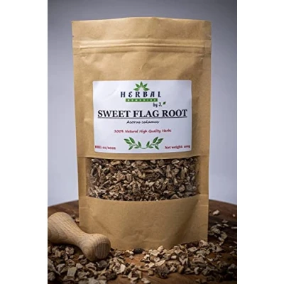 Image of Calamus Rhizome Tea Dried Herb 100g Sweet Flag Root Herbal Remedies by J. Tatarak korzen