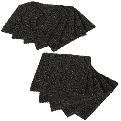 Image of YIHUA # 10pcs Replacement Activated Carbon Filters Set (5 Front &amp; 5 Rear) for 948DQ I III Solder Fume Extractor
