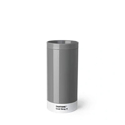 Image of Copenhagen Design Pantone to Go, Stainless Steel Travel Mug/Thermo Cup, 430 ml, Grey, Cool Gray 9 C, 1 Count (Pack of 1)