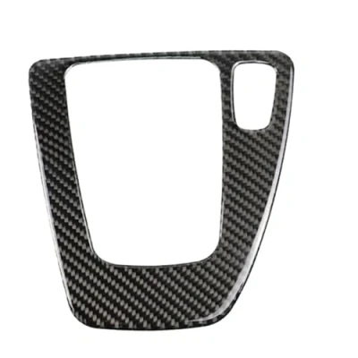 Image of Sticker Decal Decoration Interior LHD RHD for BMW 3 Series E90 E92 E93 2005 2012 Carbon Fiber Center Console Gear Shift Frame Panel Car Accessories Trim Protector(Right Hand Drive)