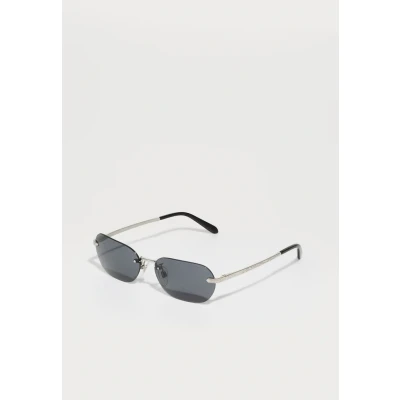 Image of Ralph Lauren Woman RL7089 900187 Sunglasses Metal Silver Grey Squared Normal