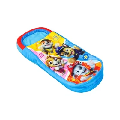 Image of Paw Patrol My First ReadyBed Toddler Airbed and Sleeping Bag in one Chase, Rubble, Marshall Skye for Sleepovers, Camping 130 x 61 23 cm