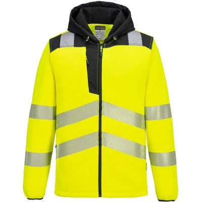 Image of Portwest Hi Vis Technical Fleece Yellow/Black Large