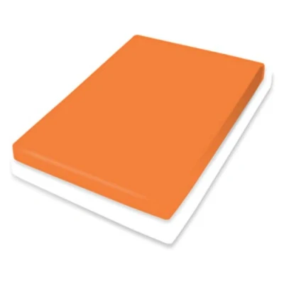 Image of Bassetti Fitted Sheet, Orange, 180 x 200 cm, 220 cm
