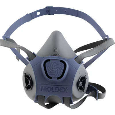 Image of Moldex 7002 Ultra Light Series 7000 Medium Size Half Face Mask, Blanc