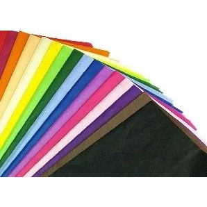 Image of 50 x Multi Coloured Tissue Paper/Gift Wrap/Wrapping Paper Sheets (20&quot; 30&quot;)