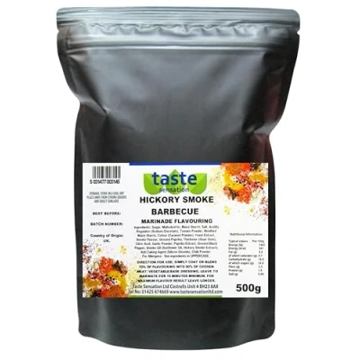 Image of Hickory Smoke Barbecue, Marinade, Flavouring 500g Resealable Pouch