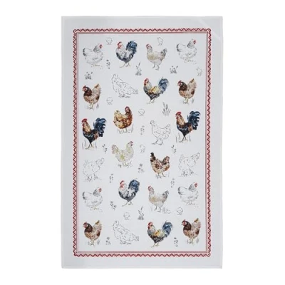 Image of Ulster Weavers Farm Birds Cotton Tea Towel