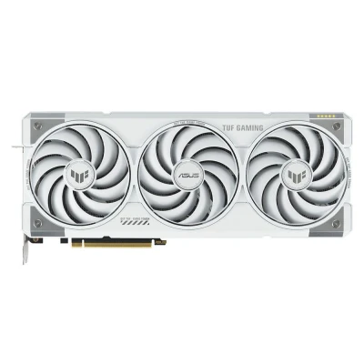 Image of ASUS PRIME NVIDIA GeForce RTX 5070 OC Edition, 12GB GDDR7, 192 Bit, PCIe 5.0, 2.5 Slot Design, 3 Axial Tech Fans, 1 HDMI 2.1, DisplayPort White, RTX5070 O12G WHITE