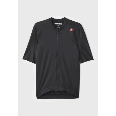 Image of Castelli Espresso Cycling Jersey, Men&#039;s, Size: XL, Light black/dark gray