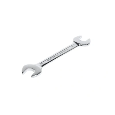 Image of GEDORE red Double Open end spanner, SW 14+15 mm, Metric, Short, 150 mm long, R05121415