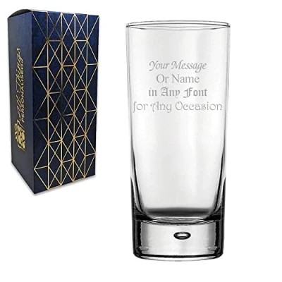 Image of Personalised Engraved Centra Hiball Tumbler, Gift Boxed, Personalise with Any Message for Occasion